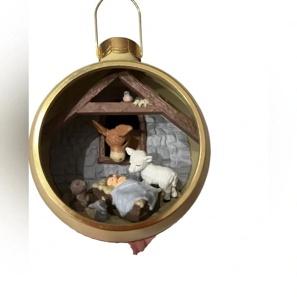 Hallmark Vintage 1986 Gentle Blessings- Lighted Ornament - Picture 2 of 5
